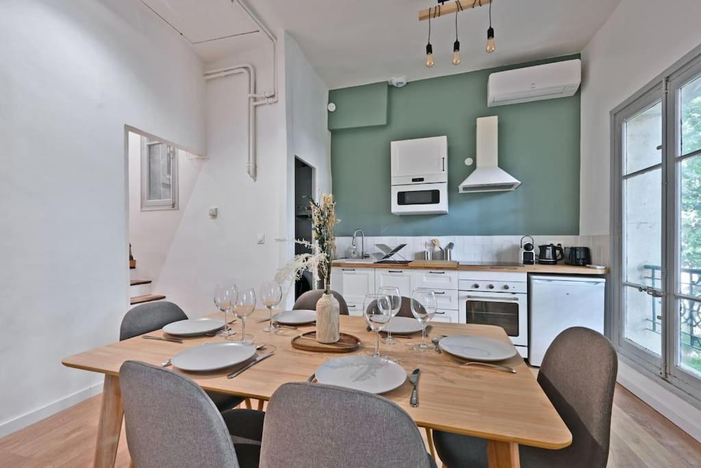 Appartement Au Coeur Des Platanes - Parking Gratuit Sous-Terrain - Clim - Balcon à Avignon Extérieur photo